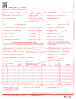 CMS 1500 Form - Accountable Health Care IPA