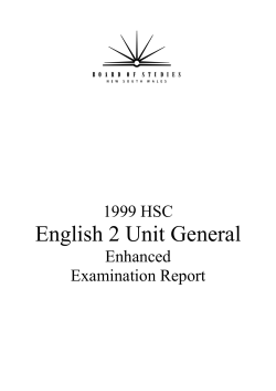 English 2 Unit General