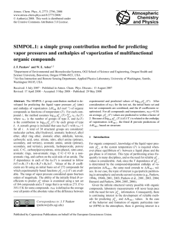 SIMPOL.1: a simple group contribution method
