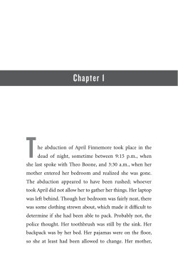 Chapter 1 - Theodore Boone