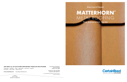 Tile Installation Manual