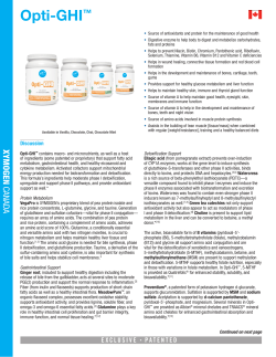 Opti-GHI - XYMOGEN Canada
