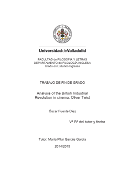 Analysis of the British Industrial Revolution in cinema