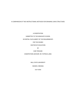 a comparison of two instructional methods for drawing lewis