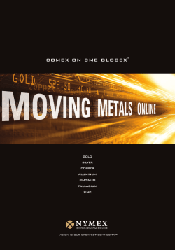 comex on cme globex