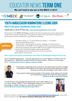 Term 1 Educator`s News 2017