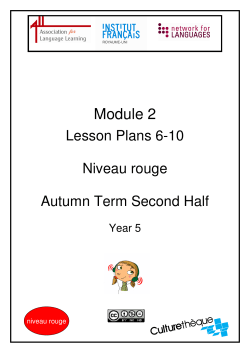 Module 2 - Cultureth&egrave;que