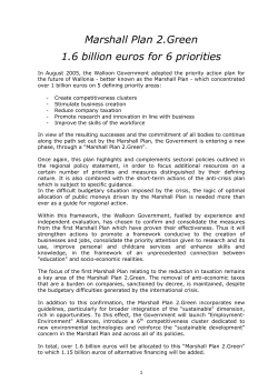 Marshall Plan 2.Green