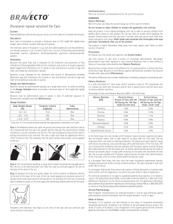 Topical Solution for Cats