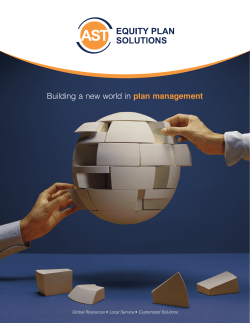 our brochure - Equity Plan Solutions