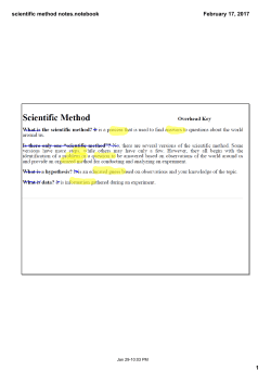 scientific method notes.notebook