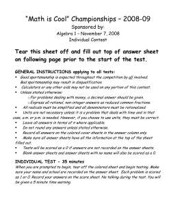 2008-2009 8th Champions Test