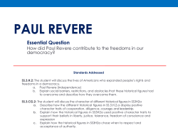Paul Revere - Georgia Standards