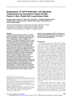 Full Text  - Molecular Cancer Research