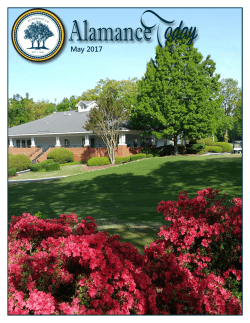 May 2017 - Alamance Country Club