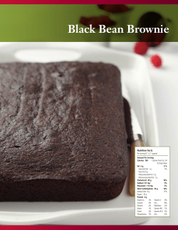 Black Bean Brownie