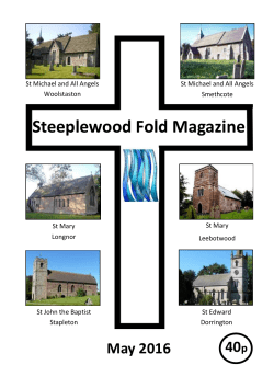 Steeplewood Fold Magazine - About Us