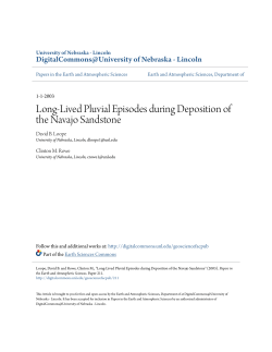 Long-Lived Pluvial Episodes during Deposition of the Navajo