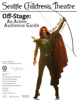 Robin HoodBy - Seattle Children`s Theatre