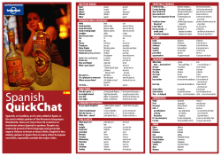 Spanish QuickChat