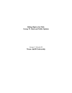 Riding High in the Polls