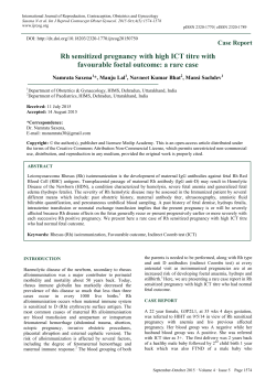 Print this article - International Journal of Reproduction