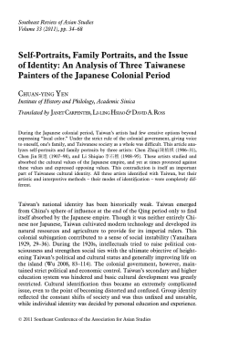 Self-Portraits, Family Portraits, and the Issue of Identity: An Analysis