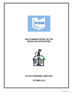 NTDSE DIRECTORY 1996-1997