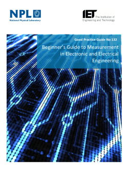 Beginner`s Guide to Measurement in Electronic
