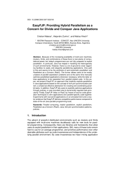 EasyFJP: Providing Hybrid Parallelism as a Concern for Divide and