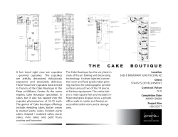The Cake Boutique - Bright Design Associates