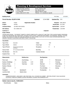 Updated: Updated By: 12/14/1998 310 Permit
