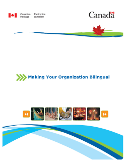 Making Your Organization Bilingual