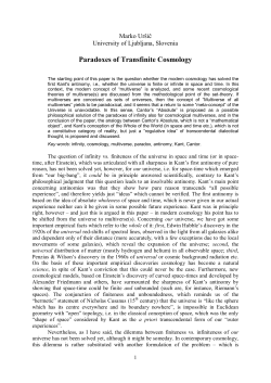 Paradoxes of Transfinite Cosmology