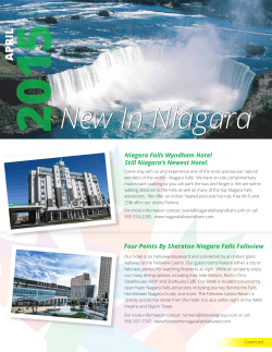 New In Niagara New In Niagara - Niagara Falls Tourism
