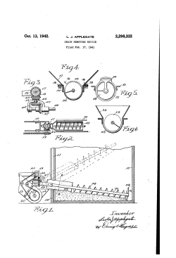 Grain removing device