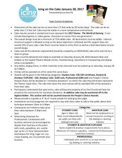 Icing on the Cake 2011