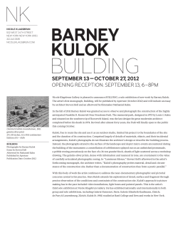 Press Release - Nicole Klagsbrun