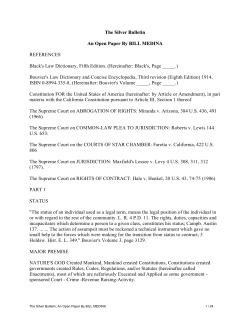 The Silver Bulletin - Freedom School