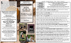 PORTALS Summer Programs Children