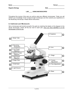 Microscopes - Explore Biology