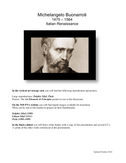 Michelangelo Buonarroti