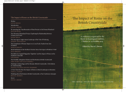 The Impact of Rome on the British Countryside