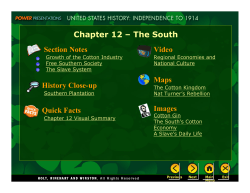 Chapter 12 &ndash; The South - Jefferson School District