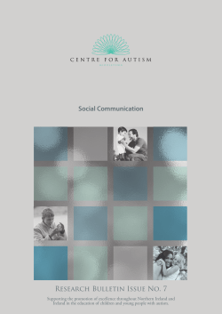 Bulletin 7 - Social Communication