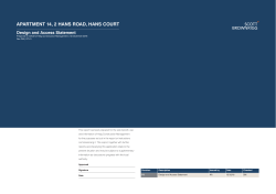 161116 RT-01 Design and Access Statement.indd