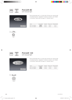 PULSAR 80 PULSAR 120
