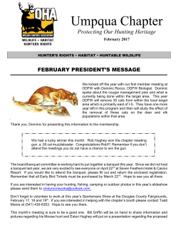 OHA News Feb 2017 - Umpqua Oregon Hunters Association > Home