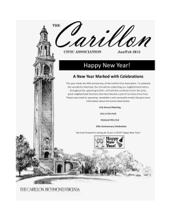 January/February 2013 Newsletter