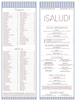 GM Cocktail Menu SS16 V2